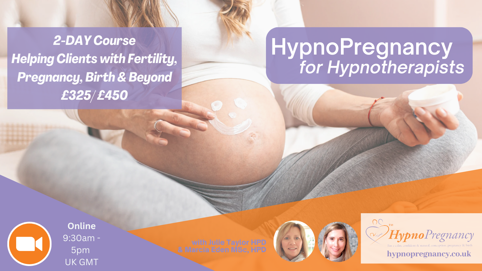 Hypnobirthing and Hypnofertility training for Hypnotherapists